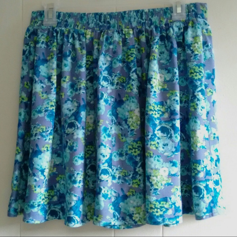 Mossimo Supply Company Floral Skirt
